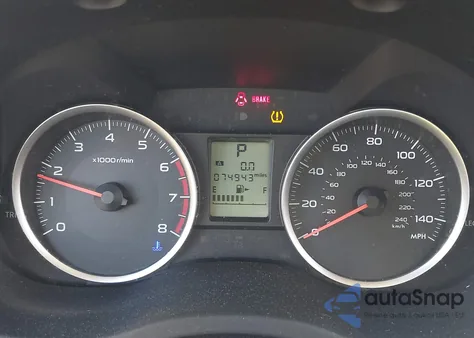 2014 Subaru Forester 2.5I Premium из США, поврежденный, VIN JF2SJAEC7EH457798